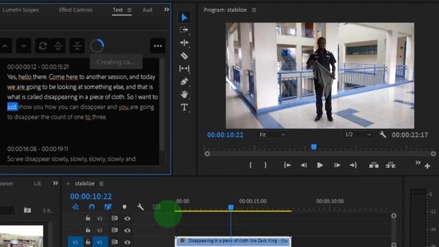 Premiere Pro 2021 New Features - Speech To Text