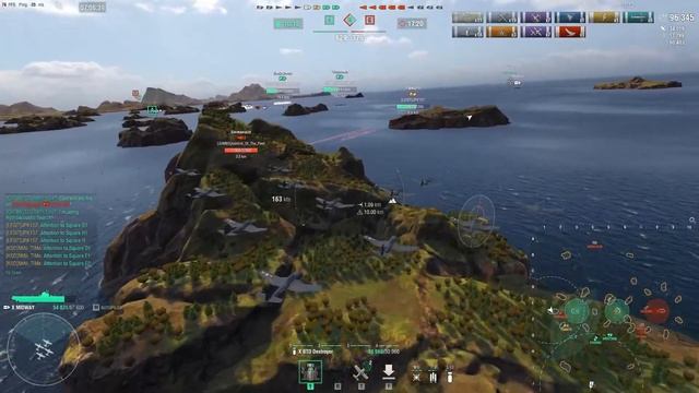 World Of Warship: Midway Game 3.4base Come Back Game