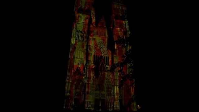 Illuminations Cathédrale De Tours - 09/07/2017
