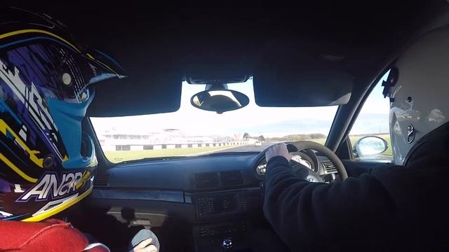 BMW E46 M3 SMG - Slip & Grip Castle Combe 9th Feb 2018