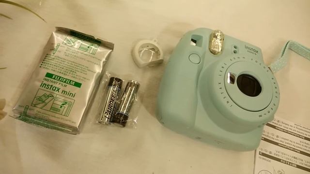 INSTAX MINI 9 CAMERA UNBOXING