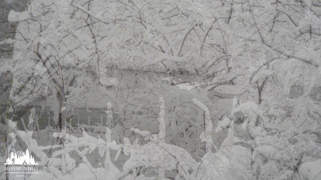 Winter Morning In A Georgian Village | 4K Relaxing Views