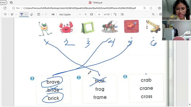 Elsa  04 25 2024  Smart Phonics 4 Pages 20-23