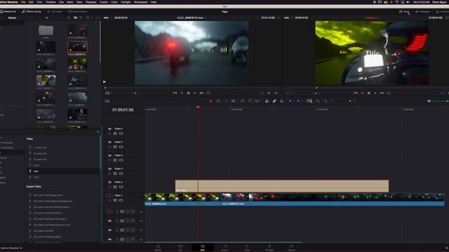 Davinci Resolve: How To Create Basic Text