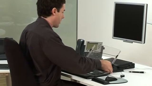 In Line Document Stand Usage Instructions.