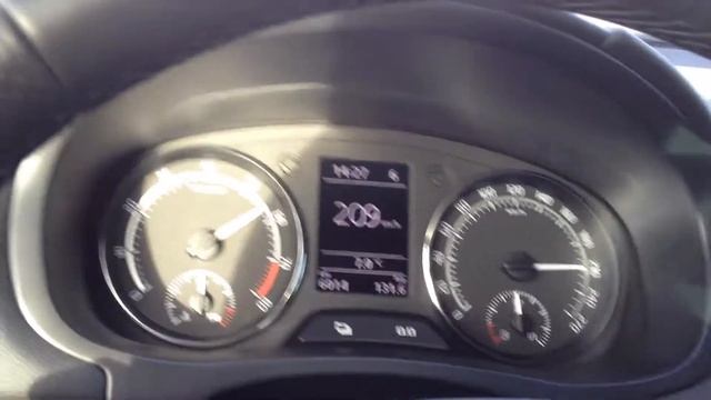 Skoda Fabia RS Supersprint Turbo-Back HS Motorsport + BBM Motorsport 80-230 kmh