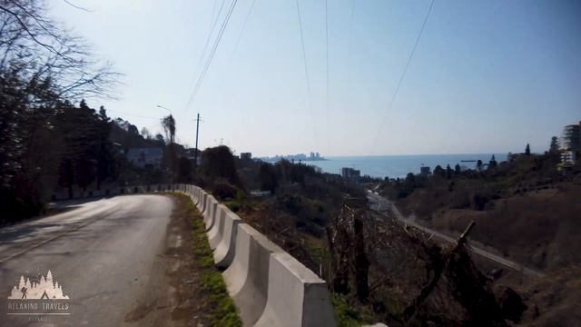 Winter Coastal Drive | Scenic 4K Journey Along Georgia’s Black Sea
