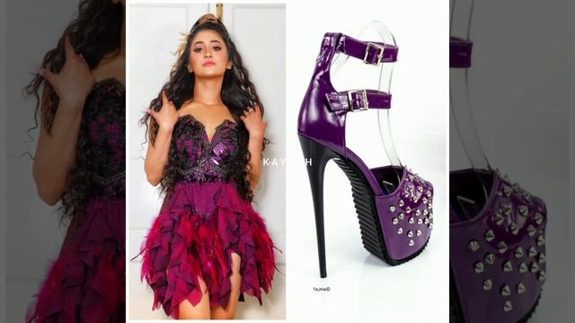 Heels👠matching With Shivangi Joshi😍 Dresses👗||which One Is Best🤔 💖💯||#yrkkh🌸#shivi😘 #trending 🔥