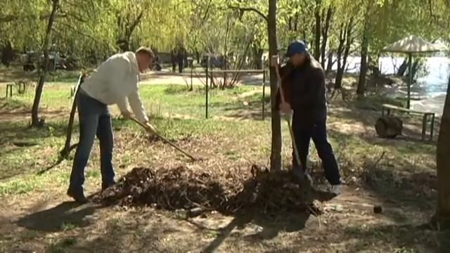 Генеральная уборка  набережной Малиновского