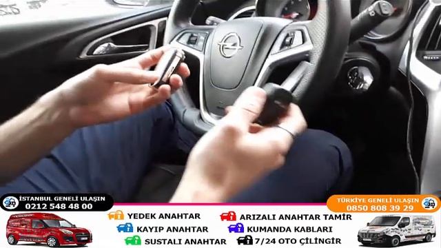 2013 OPEL ASTRA ANAHTAR KOPYALAMA 