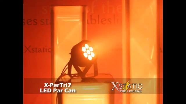 Xstatic Pro Lighting High-Powered X-ParTri7 3in1 Par Can