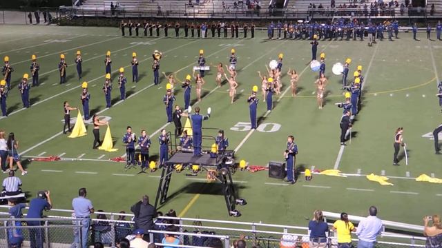 Ronald Reagan Bison Band Football Game 09 08 13 - 2
