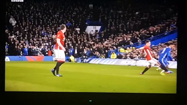 Red Card! Ander Herrera Sent Off For Man Utd ❎
