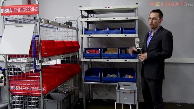 P2Light.ru | Сценарий 1. Put-to-Light - размещение товаров по ячейкам