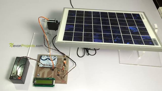 Rotating Solar Panel Using Arduino For Solar Efficiency