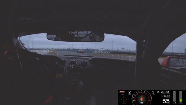 Audi Club At Daytona - Billy Griffin GT4 Mustang Group 1 Sunday Session 3 12-11-22