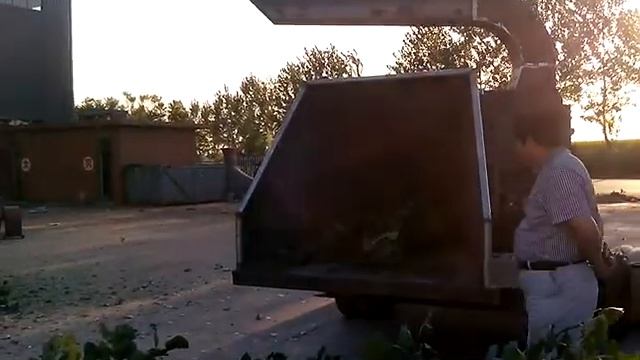 Movable Wood Chipper Shredder