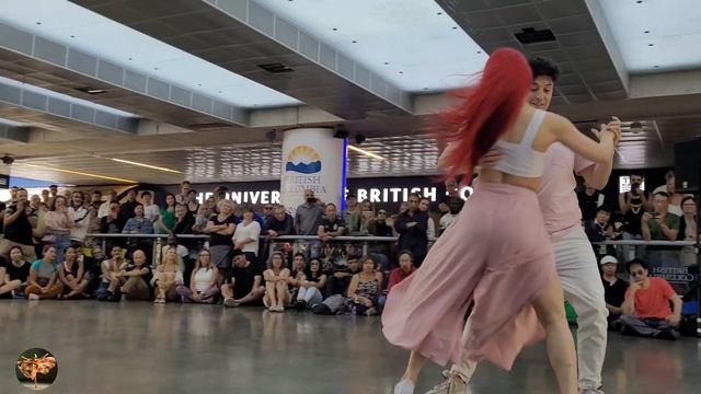 Carla & Javi Performance | Zouk Vancouver | Sunday Salsa Robson Square Canada 2023