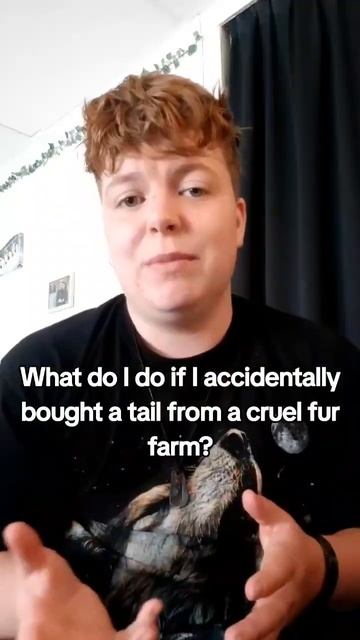 Accidentally Bought A Tail From A Cruel Fur Farm? What Now? #therian #therianthropy #theriangear