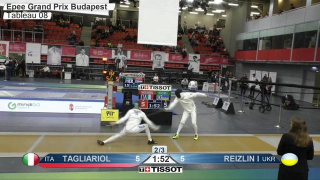 Epee Fencing - A Half Step Back Setup