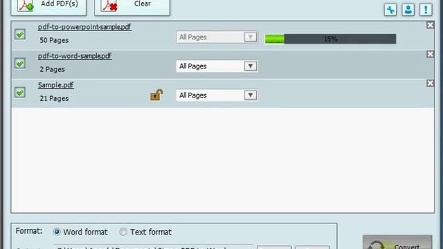 How to convert pdf to word with Simpo PDF to Word
