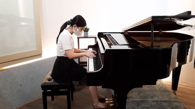 F.Liszt : Etude Op 1 No 9 Played By Angela Wang