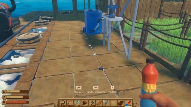 RAFT ПРОХОЖДЕНИЕ СТРОИМ ПАСЕКУ ДЛЯ МЕДА И СОЛНЕЧНЫЕ ПАНЕЛИ В ИГРЕ РАФТ С МОДАМИ #11