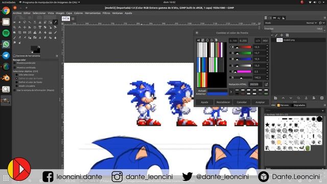 Timelapse: Sonic 3 - 3D Remake En Blender