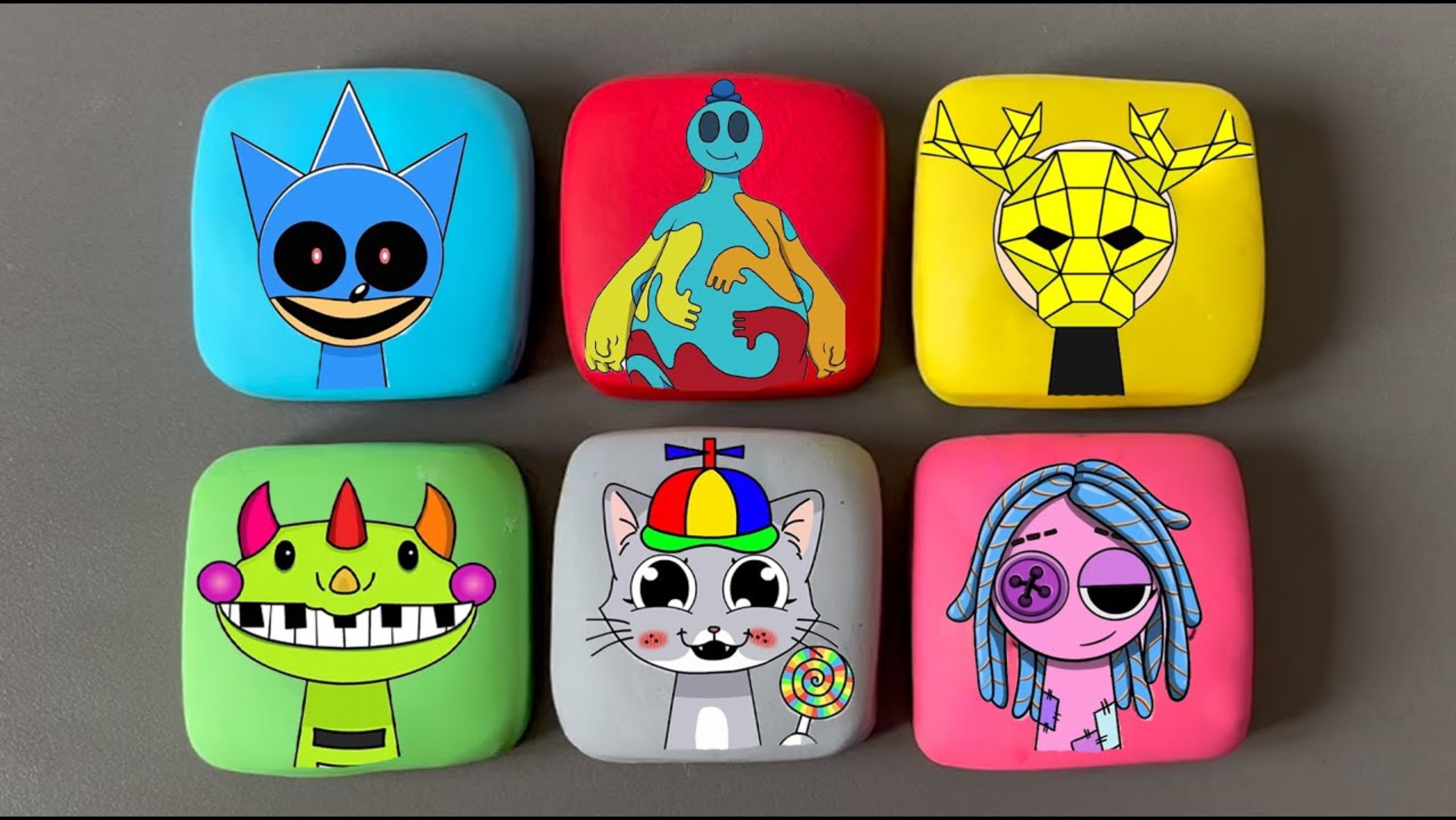 GUESS Which Sprunki Character Will Come Out Of The Cubes - Инкредибокс Спрунки