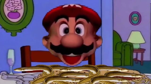 Головы на пару (ветчина на пару, но с головой марио)