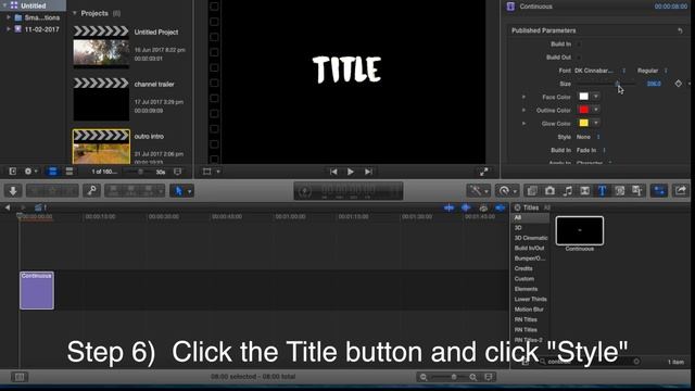 Free Sam Kolder Wiggly Text For FCPX