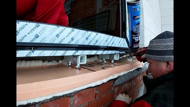 монтаж подъемно-сдвижного портала