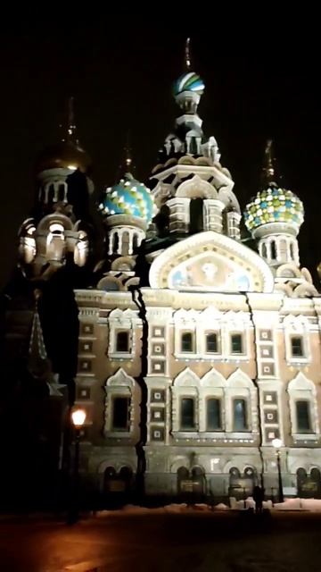 Вечерний Спас на Крови. #tataanriпитер #санктпетербург #храмыроссии