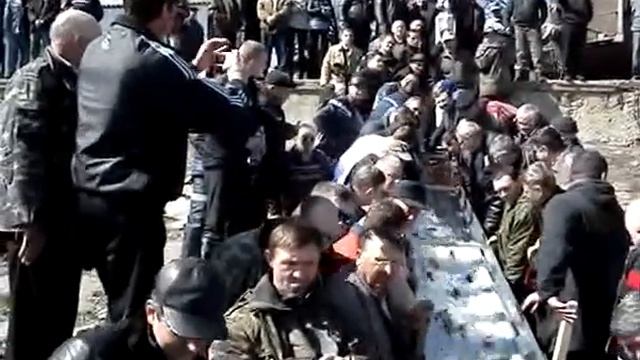 Никополь. Зарыблевание Каховского водохранилища.
