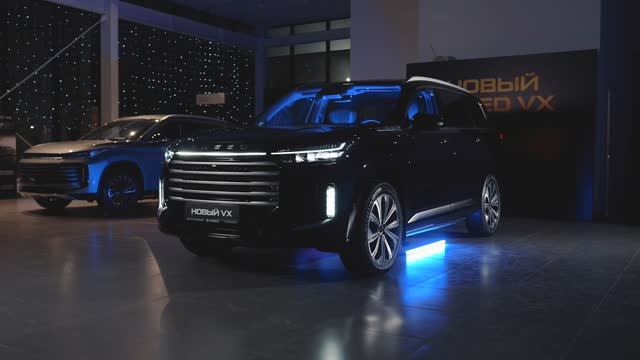 Комфорт на максимуме!
Главный герой обзора – роскошный полноразмерный внедорожник EXEED VX