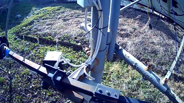 Солнечный трекер. Разворот на солнце.