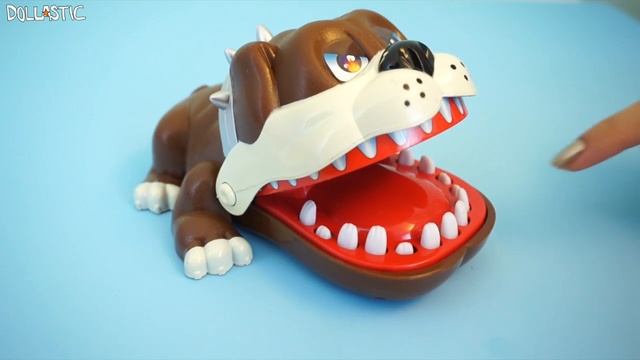 Biting Hand Angry Bulldog Game For Kids!! 두근두근 불독 게임 - Lastic Vs. Jenny - Fun Roulette Game