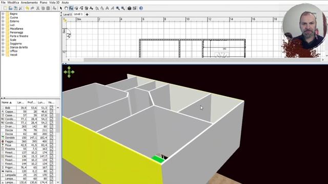 FLOORPLAN 3D - MURI - PORTE E FINESTRE - HOME ASSISTANT ITA - - II Puntata