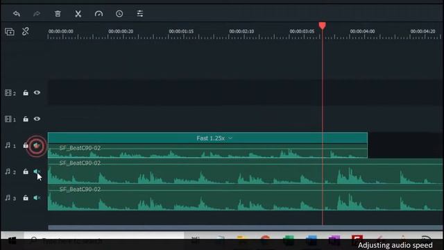 Adjusting Audio Speed - Filmora Video Editing Tutorials