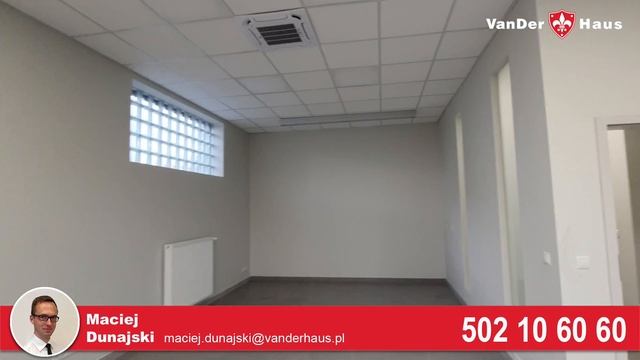 VanDerHaus. Lokal Usługowy/biurowy Z Witryną I Klimatyzacją