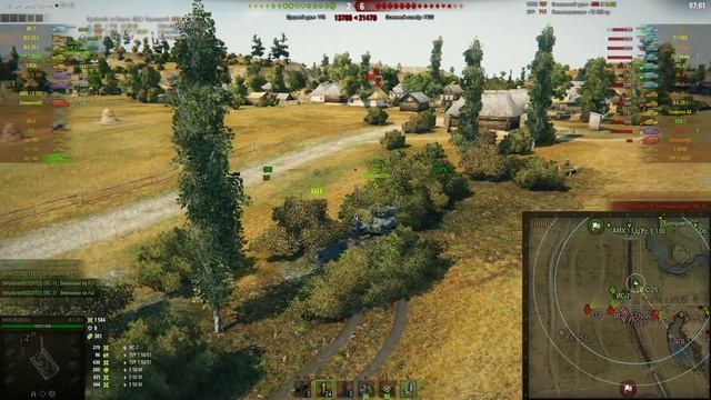 WOT D9TLI Vs RU 17 Глобальная карта 2017 10 15