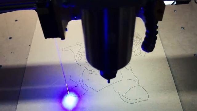 CNC Art #Laser Engraving ( #GNOME #World Of Warcraft )