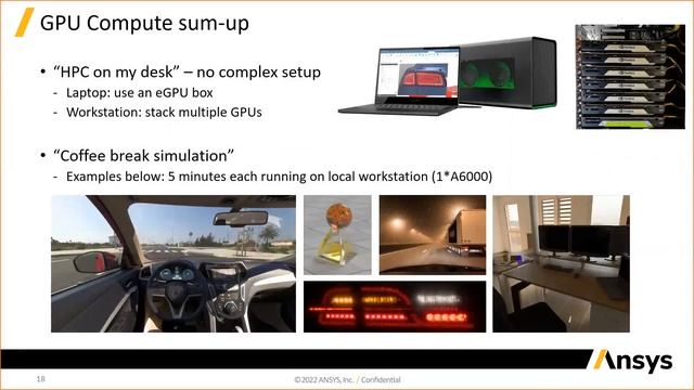 Ansys Speos를 이용한 GPU 가속 광학 시뮬레이션 웨비나