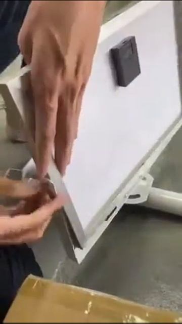 태양광 부착형 가로등 조립하기