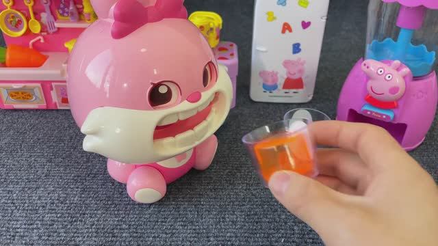 Серия кухонных игрушек «Милый кролик и свинка Пеппа» Серия кухонных игрушек «Милый кролик и свинка