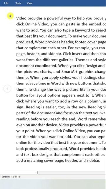 How To Enable/disable Read Mode In MS Word