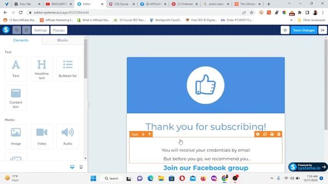 How To Build An Email List 👉Email Marketing  👉systeme.io Email Marketing Tutorial