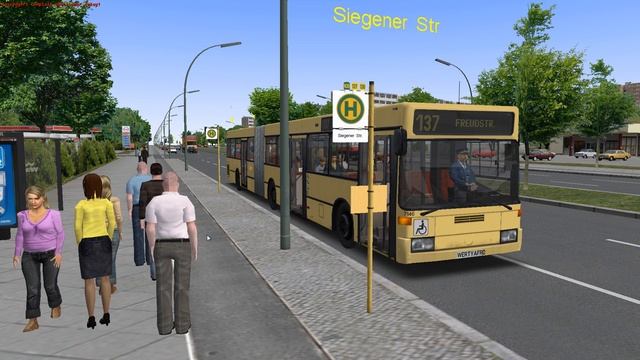 OMSI 2 Lets Play #12 | Mercedes-Benz O405GN (1992/1993) | Berlin: Line 137 (Part 2 Of 2)