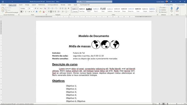WORD 365 - COMPLETO #24 Bônus - COMO ABRIR PDF NO WORD!