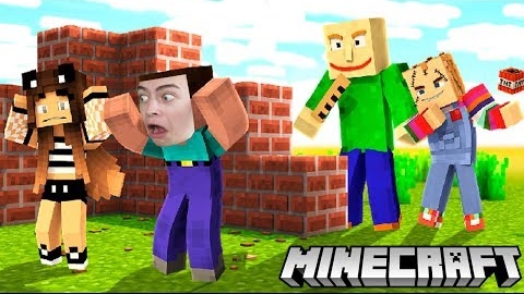 ПОСТРОЙ ЧТОБЫ ВЫЖИТЬ В МАЙНКРАФТ НУБ И ДЕВОЧКИ ПРО СТРОИТЕЛЬСТВО ДОМА ВЫЖИВАНИЕ С МОНСТРАМИ